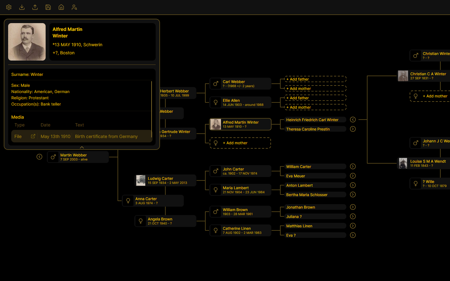 Theme preview: Cosmos